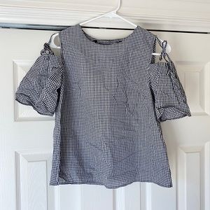 Gingham blouse